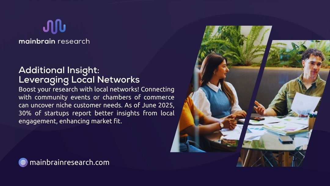 Professionals collaborating to leverage local networks and community engagement for improved market research insights and customer needs